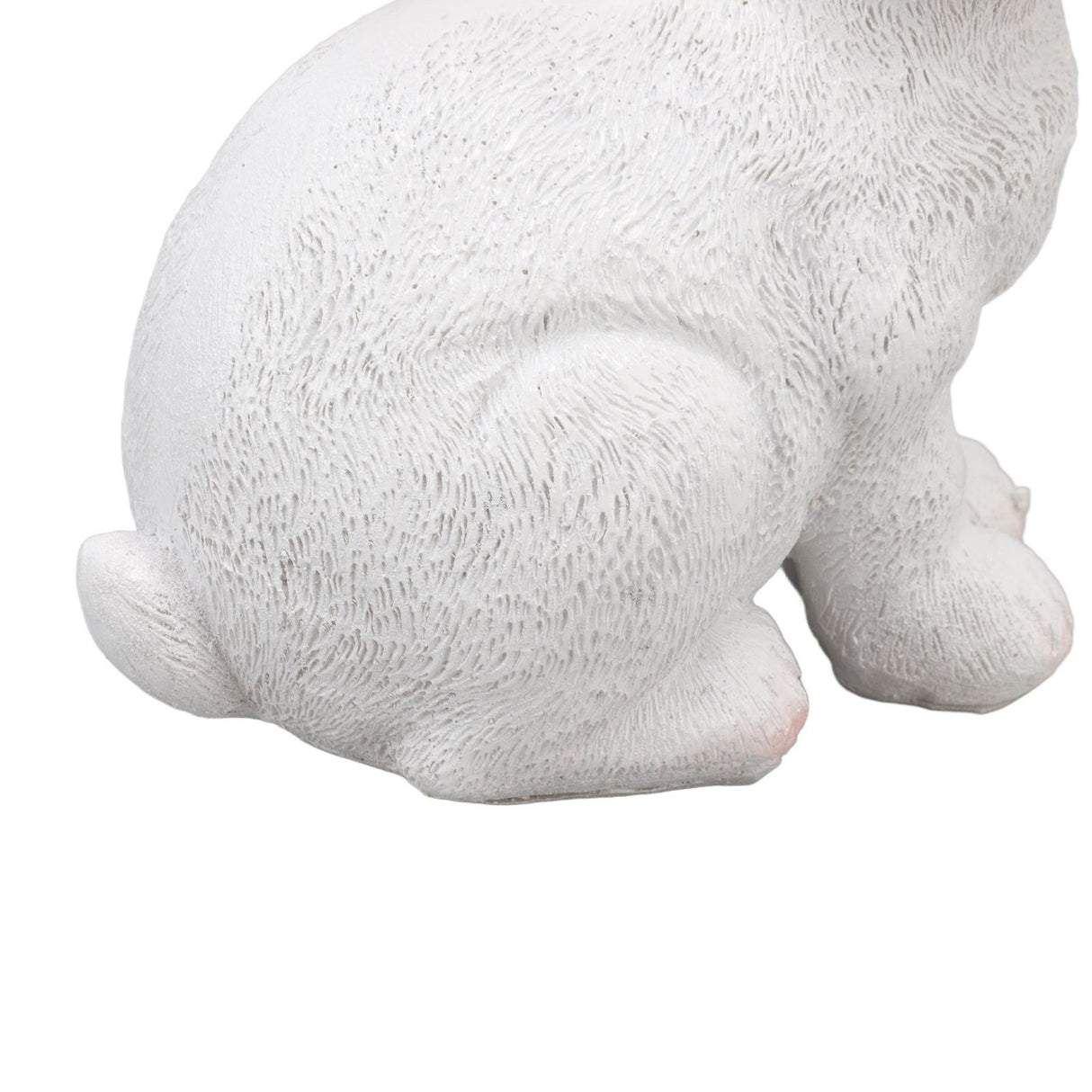 One Pair Garden Statues Rabbit Synthetic Resin Outdoor Craft Sculpture for Home Patio