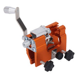 Portable Crank Chainsaw Sharpening Jig Stainless Steel Chainsaw Tooth Blade Grinder Precise Sharpening Kit for Repairing - Extra Image