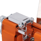 Portable Crank Chainsaw Sharpening Jig Stainless Steel Chainsaw Tooth Blade Grinder Precise Sharpening Kit for Repairing