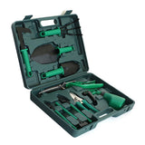 Potted Plant Pruning Shovel Kit Garden Planting Weeding Set Bonsai Trimming Garden Tools Green 10 PCS