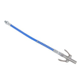 Grease Tool Coupler Electric Manual High Pressure Oil Nozzle Double Locking Clamp Grease Nozzle with 30.5cm Hose Male Thread G1/8 Type A 9x6x1.8cm/3.5x2.4x0.7in