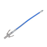 Grease Tool Coupler Electric Manual High Pressure Oil Nozzle Double Locking Clamp Grease Nozzle with 30.5cm Hose Male Thread G1/8 Type A 9x6x1.8cm/3.5x2.4x0.7in