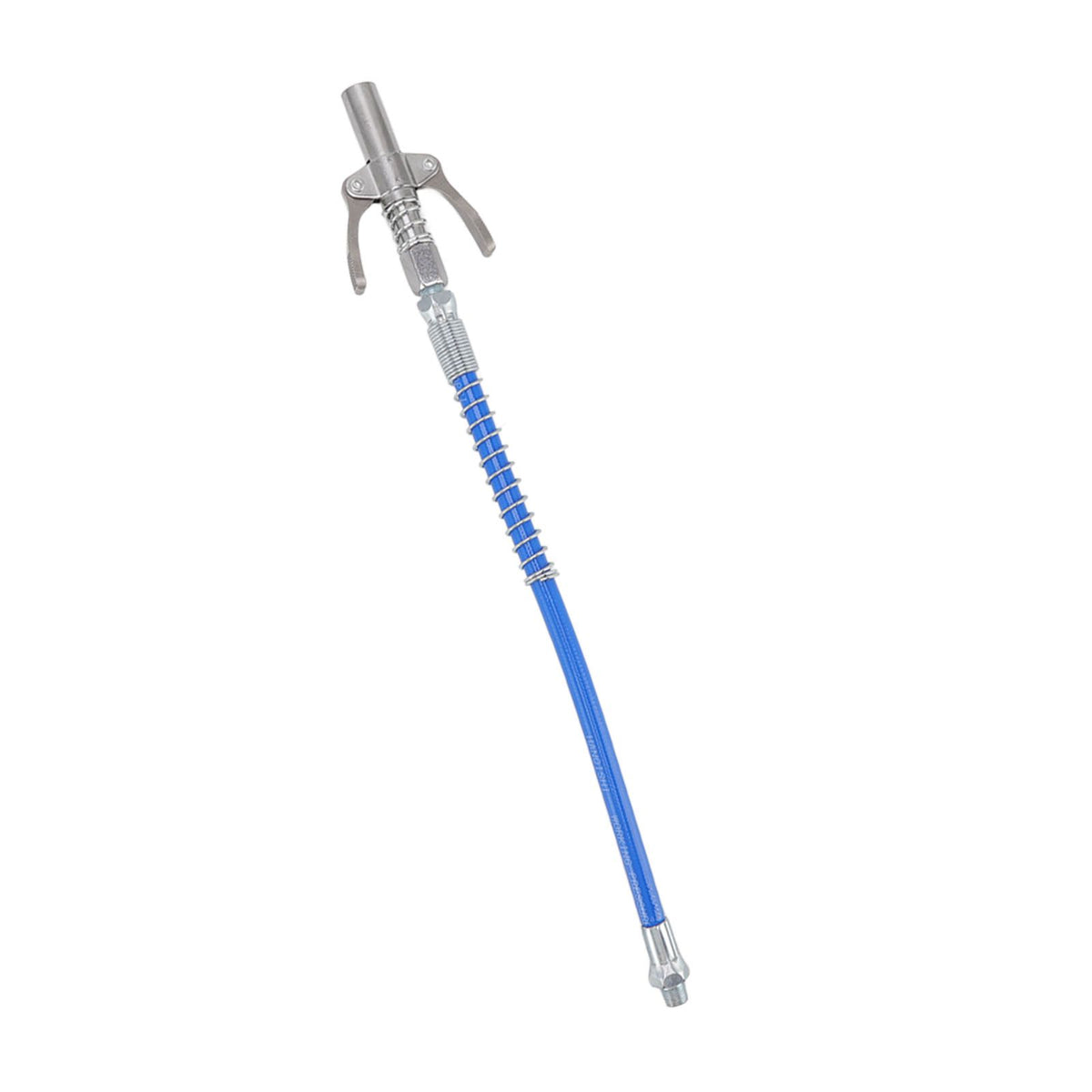 Grease Tool Coupler Electric Manual High Pressure Oil Nozzle Double Locking Clamp Grease Nozzle with 30.5cm Hose Male Thread G1/8 Type A 9x6x1.8cm/3.5x2.4x0.7in