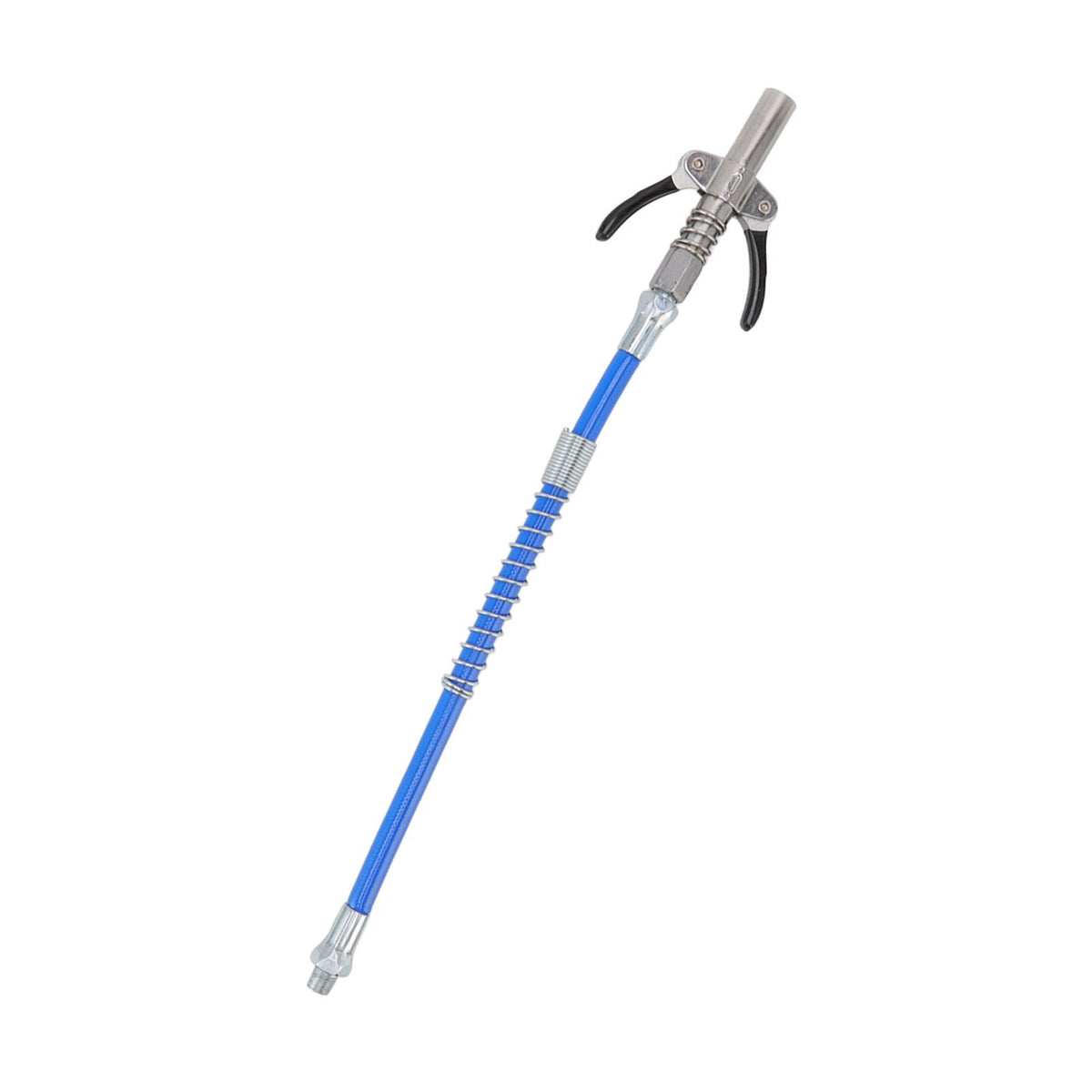 Grease Tool Coupler Electric Manual High Pressure Oil Nozzle Double Locking Clamp Grease Nozzle with 30.5cm Hose Male Thread G1/8 Type B 9x7x1.6cm/3.5x2.8x0.6in