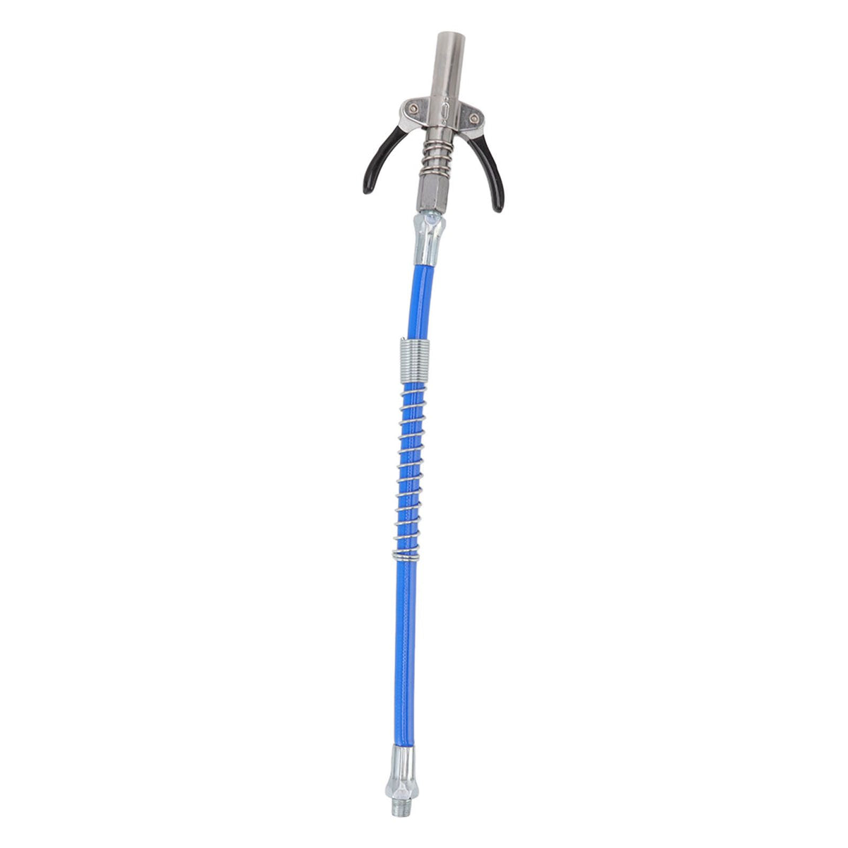 Grease Tool Coupler Electric Manual High Pressure Oil Nozzle Double Locking Clamp Grease Nozzle with 30.5cm Hose Male Thread G1/8 Type B 9x7x1.6cm/3.5x2.8x0.6in