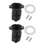 2 Sets Faucet Anti Loose Nut Fastener Quick Release Assembly Nut Fixed Base Kitchen Basin Tap Accessory