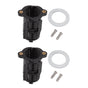 2 Sets Faucet Anti Loose Nut Fastener Quick Release Assembly Nut Fixed Base Kitchen Basin Tap Accessory