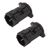 2 Sets Faucet Anti Loose Nut Fastener Quick Release Assembly Nut Fixed Base Kitchen Basin Tap Accessory - Rear View