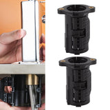 2 Sets Faucet Anti Loose Nut Fastener Quick Release Assembly Nut Fixed Base Kitchen Basin Tap Accessory