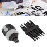 13 in 1 Mini Ratchet Screwdriver Bit Set Telescopic Labor Saving Screwdriver Handle with 6pcs Dual Purpose Batch Head Bits - Extra Image
