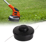 Trimmer Head Replacement for Lawn Mower Garden Grass Trimmer Garden Tool Accessories Black Trimming Head