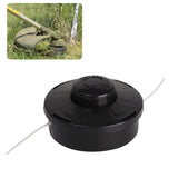 Trimmer Head Replacement for Lawn Mower Garden Grass Trimmer Garden Tool Accessories Black Trimming Head - Extra Image