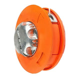 Lawn Mower Trimmer Head Dismantle Free Plastic Aluminum Trimming Head for Garden Mowing Machine Orange - Front View