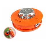 Lawn Mower Trimmer Head Dismantle Free Plastic Aluminum Trimming Head for Garden Mowing Machine Orange