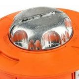 Lawn Mower Trimmer Head Dismantle Free Plastic Aluminum Trimming Head for Garden Mowing Machine Orange