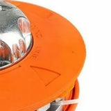 Lawn Mower Trimmer Head Dismantle Free Plastic Aluminum Trimming Head for Garden Mowing Machine Orange - Low Angle