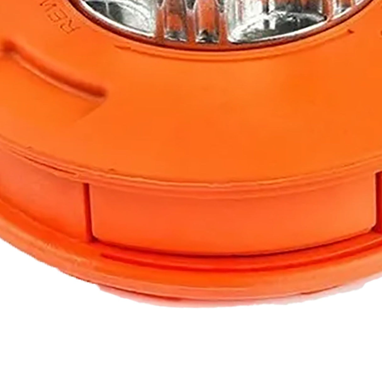Lawn Mower Trimmer Head Dismantle Free Plastic Aluminum Trimming Head for Garden Mowing Machine Orange