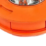 Lawn Mower Trimmer Head Dismantle Free Plastic Aluminum Trimming Head for Garden Mowing Machine Orange