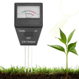 2 in 1 Soil PH Meter Soil Fertility Tester with 3 Probes for Home Garden Lawn Farm Indoor and Outdoor Use - Extra Image