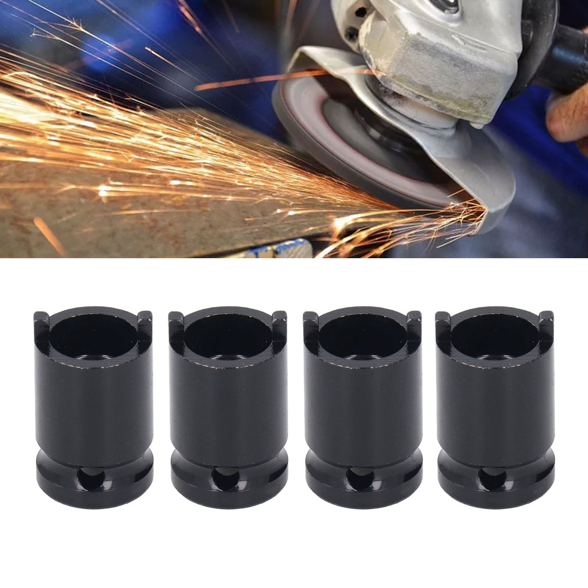 4 Pcs Angle Grinder Socket Wrench Electric Wrench Removal Angle Grinder Platen Grinder Accessories