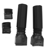 Rain Gutter Downspout Extensions Flexible Universal Drain Downspout Extender Drainage Connector Extendable From 20in to 29in Black