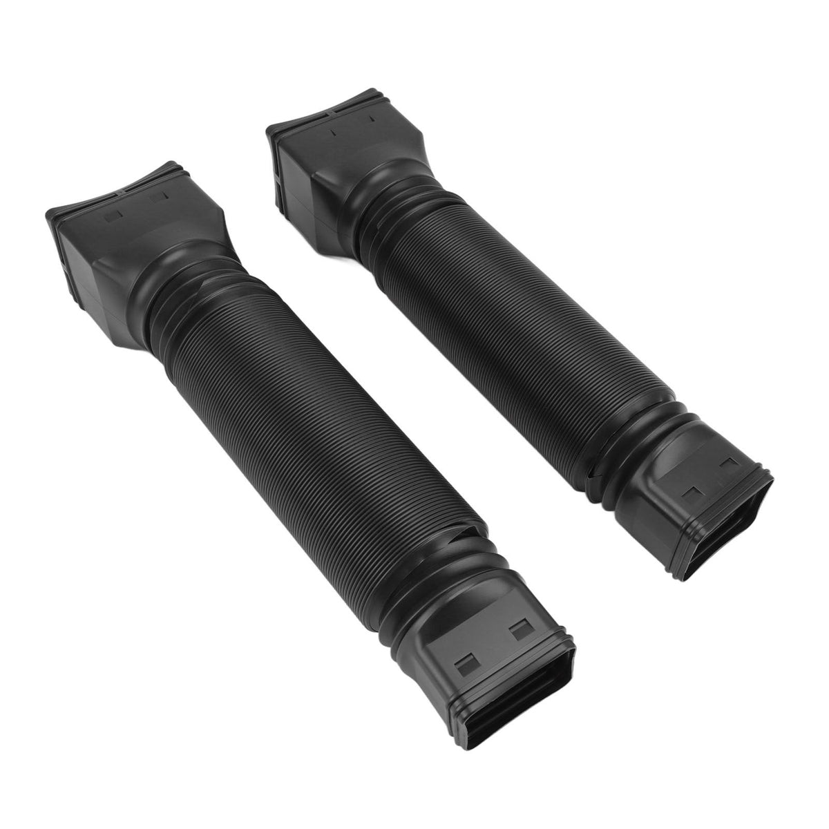 Rain Gutter Downspout Extensions Flexible Universal Drain Downspout Extender Drainage Connector Extendable From 20in to 29in Black