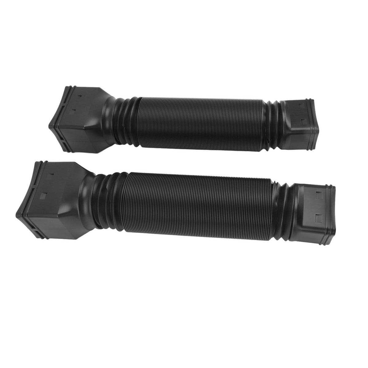 Rain Gutter Downspout Extensions Flexible Universal Drain Downspout Extender Drainage Connector Extendable From 20in to 29in Black