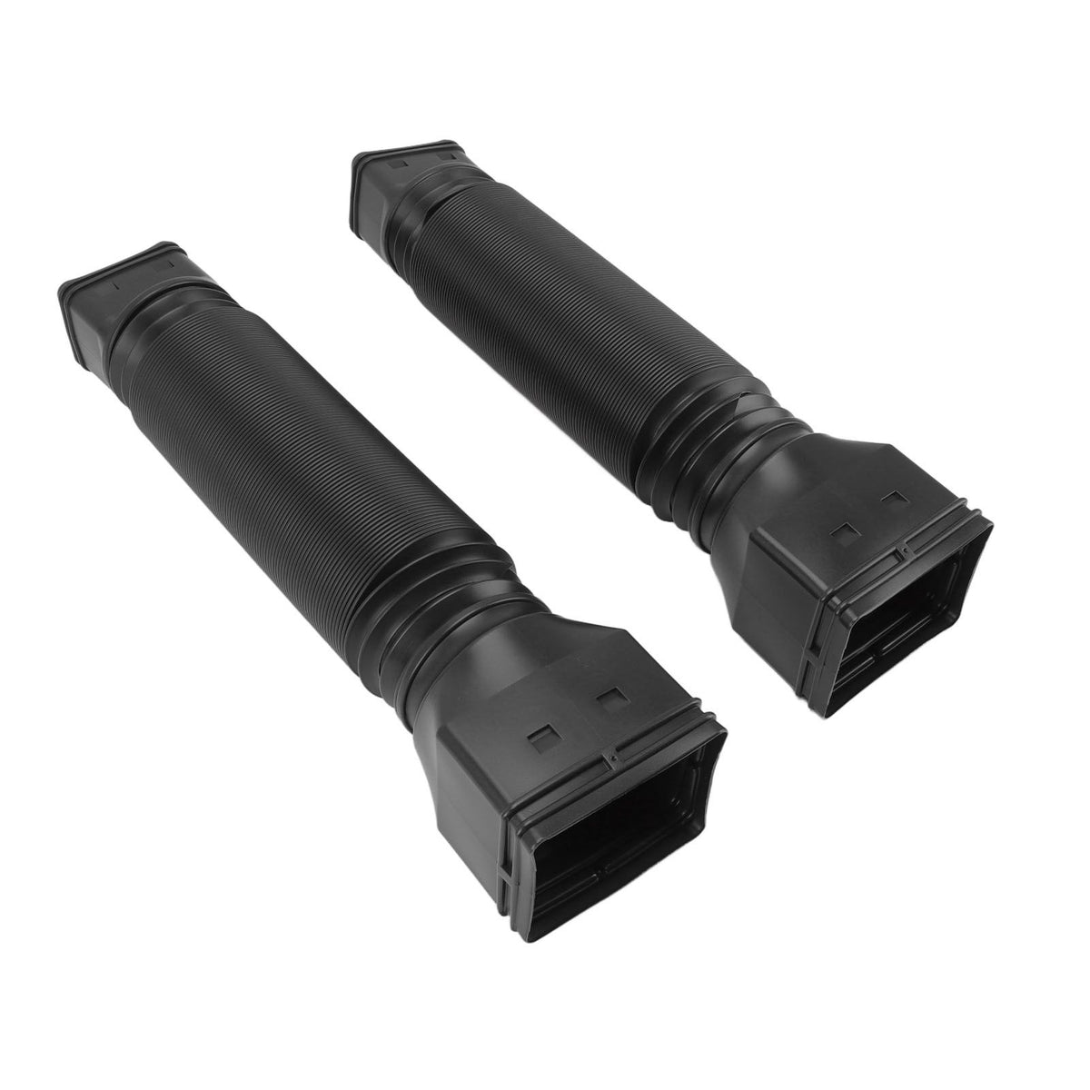 Rain Gutter Downspout Extensions Flexible Universal Drain Downspout Extender Drainage Connector Extendable From 20in to 29in Black