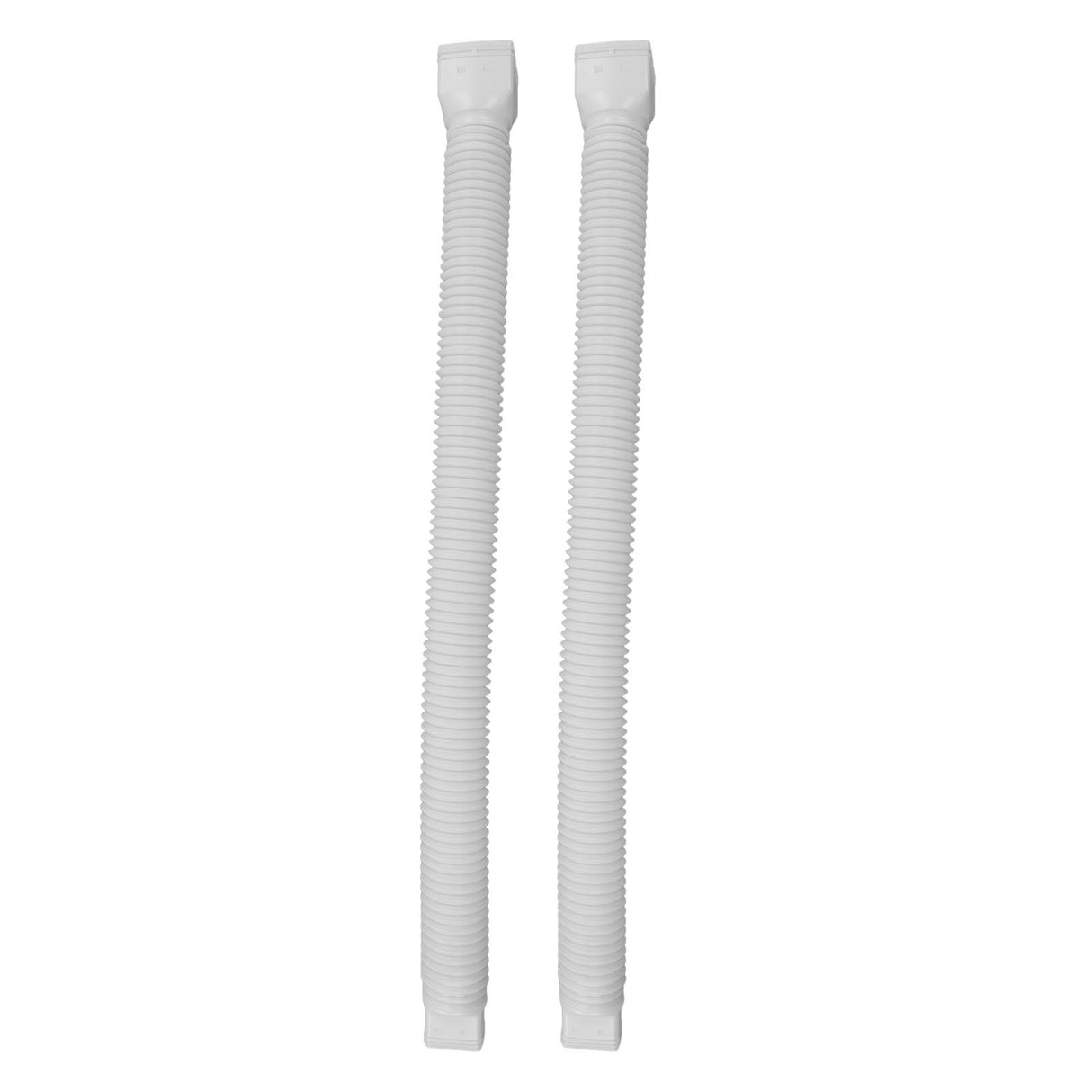 Rain Gutter Downspout Extensions Flexible Universal Drain Downspout Extender Drainage Connector Extendable From 20in to 29in White