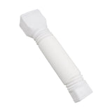Downspout Extender Retractable Rain Gutter Drainage Pipe Down Spout Drain Extensions White - Side View