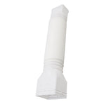 Downspout Extender Retractable Rain Gutter Drainage Pipe Down Spout Drain Extensions White
