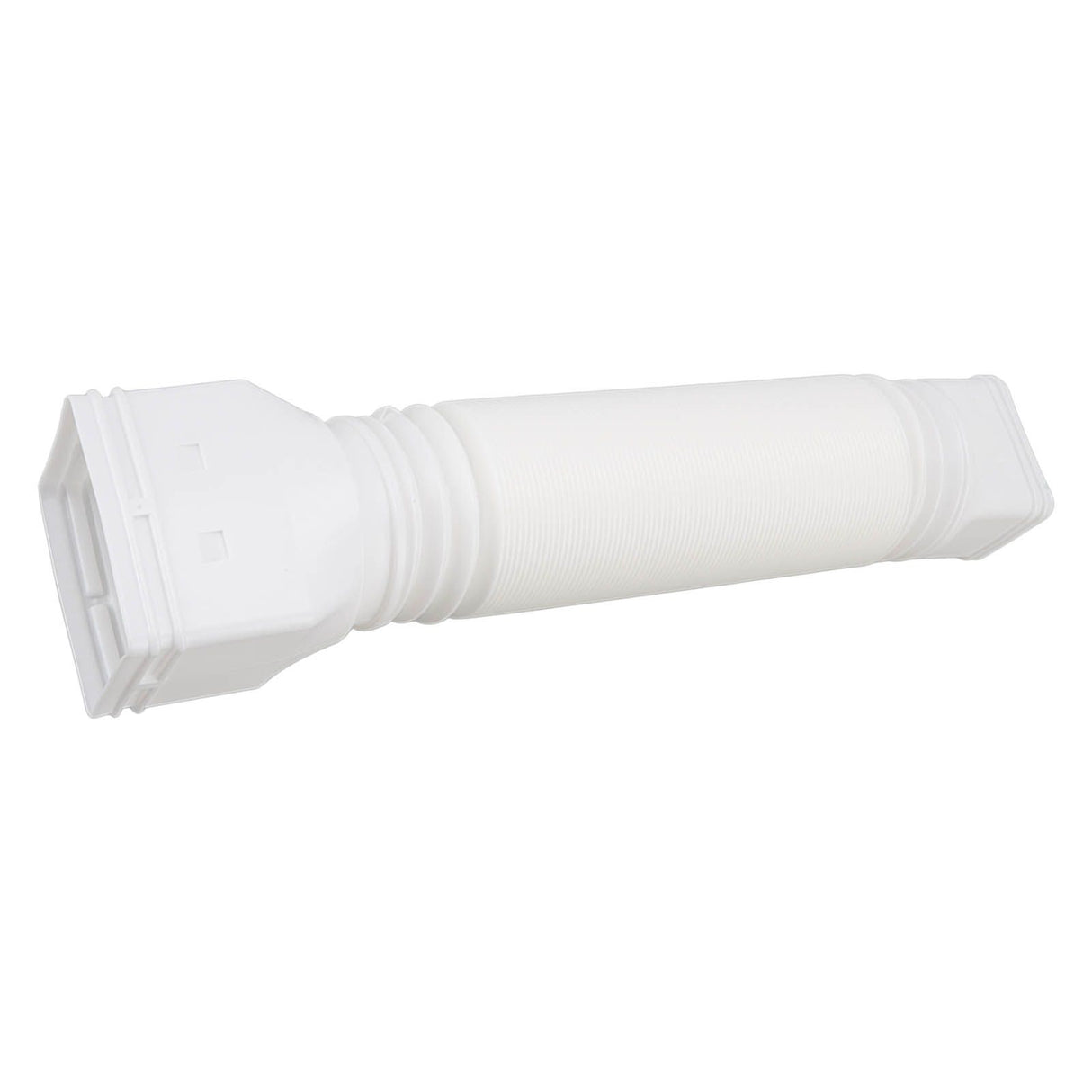 Downspout Extender Retractable Rain Gutter Drainage Pipe Down Spout Drain Extensions White