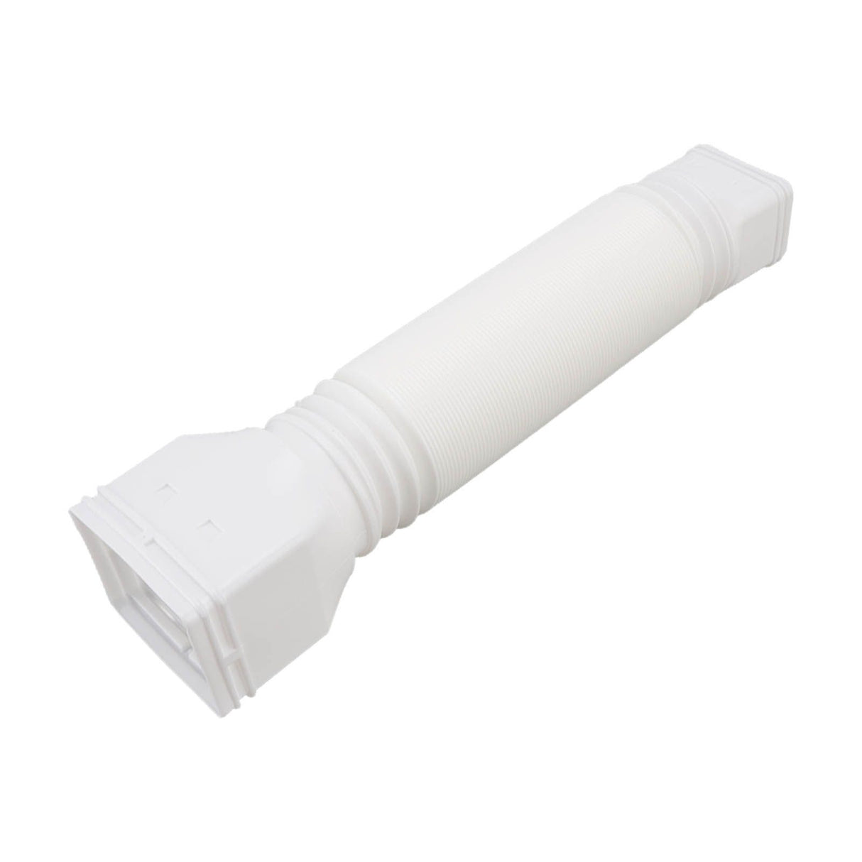 Downspout Extender Retractable Rain Gutter Drainage Pipe Down Spout Drain Extensions White
