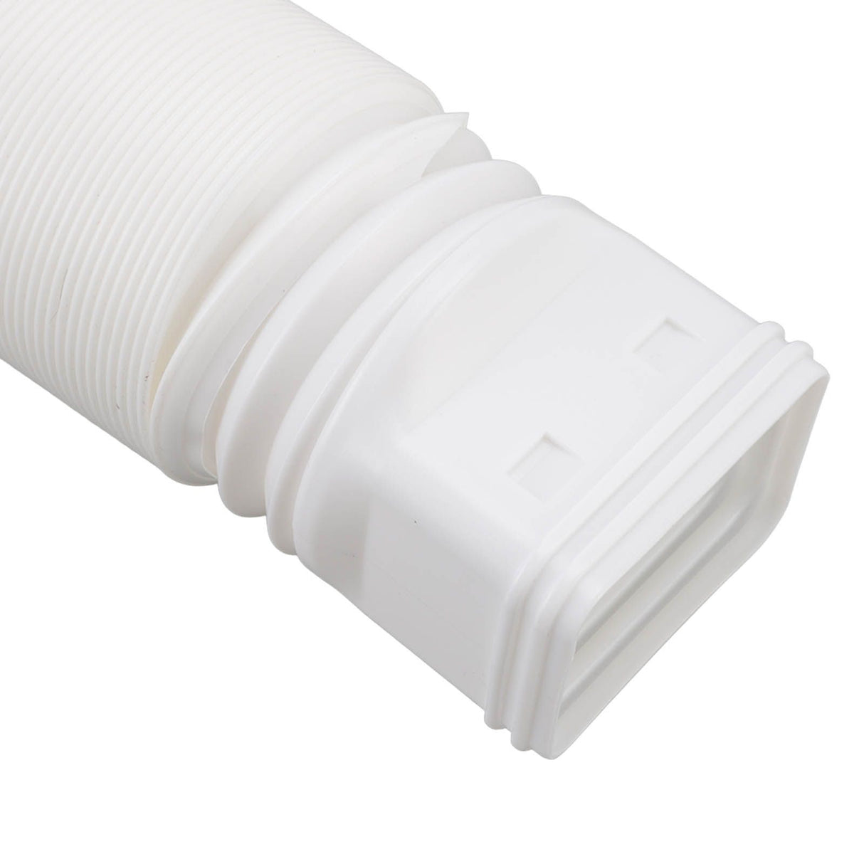 Downspout Extender Retractable Rain Gutter Drainage Pipe Down Spout Drain Extensions White