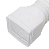 Downspout Extender Retractable Rain Gutter Drainage Pipe Down Spout Drain Extensions White