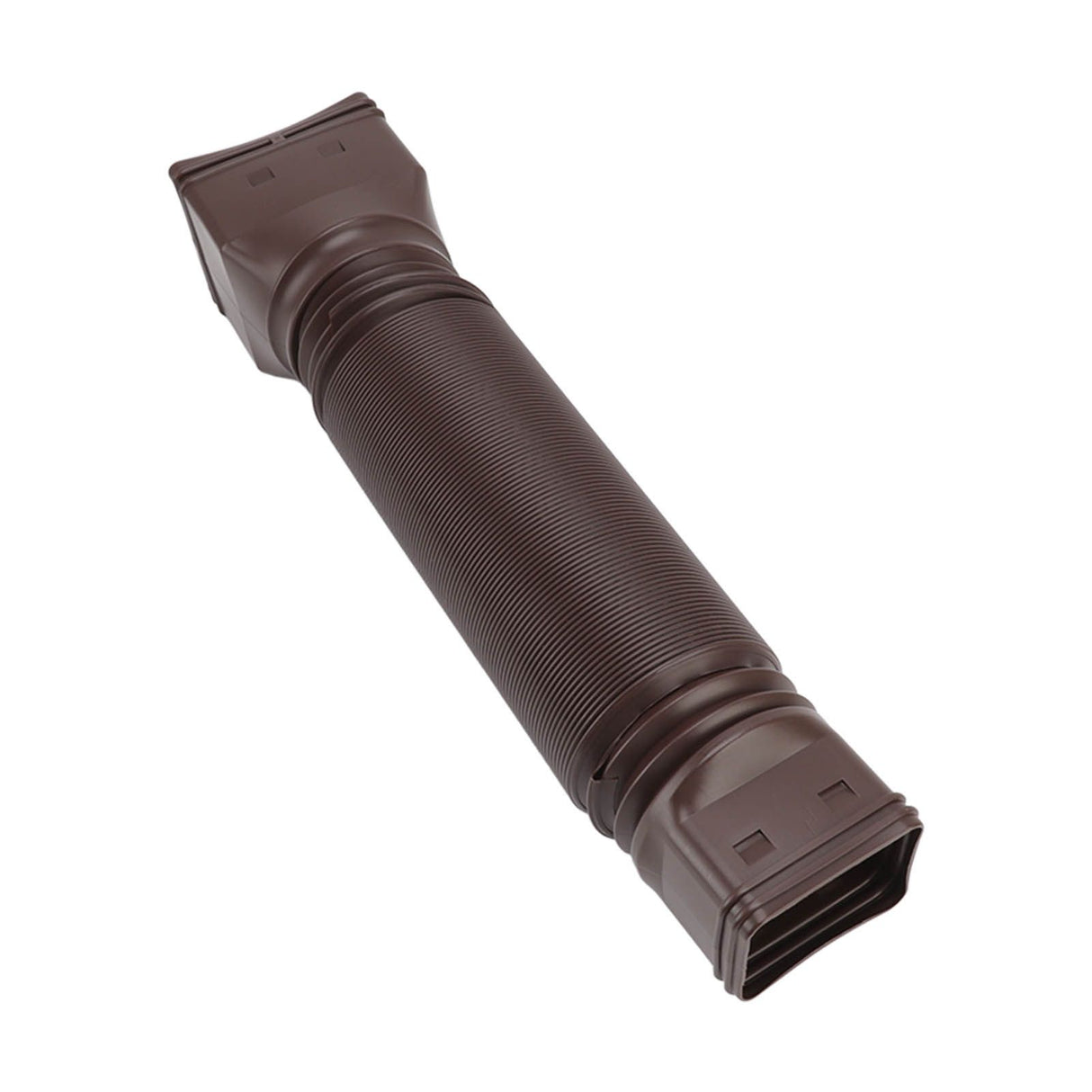 Downspout Extender Retractable Rain Gutter Drainage Pipe Down Spout Drain Extensions Brown