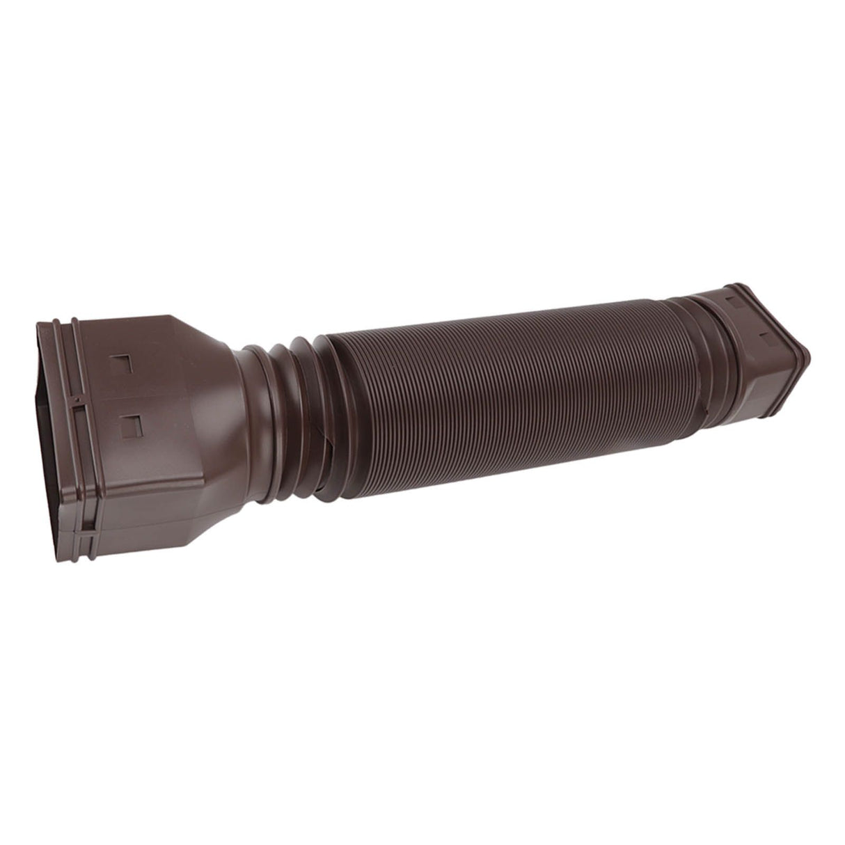 Downspout Extender Retractable Rain Gutter Drainage Pipe Down Spout Drain Extensions Brown