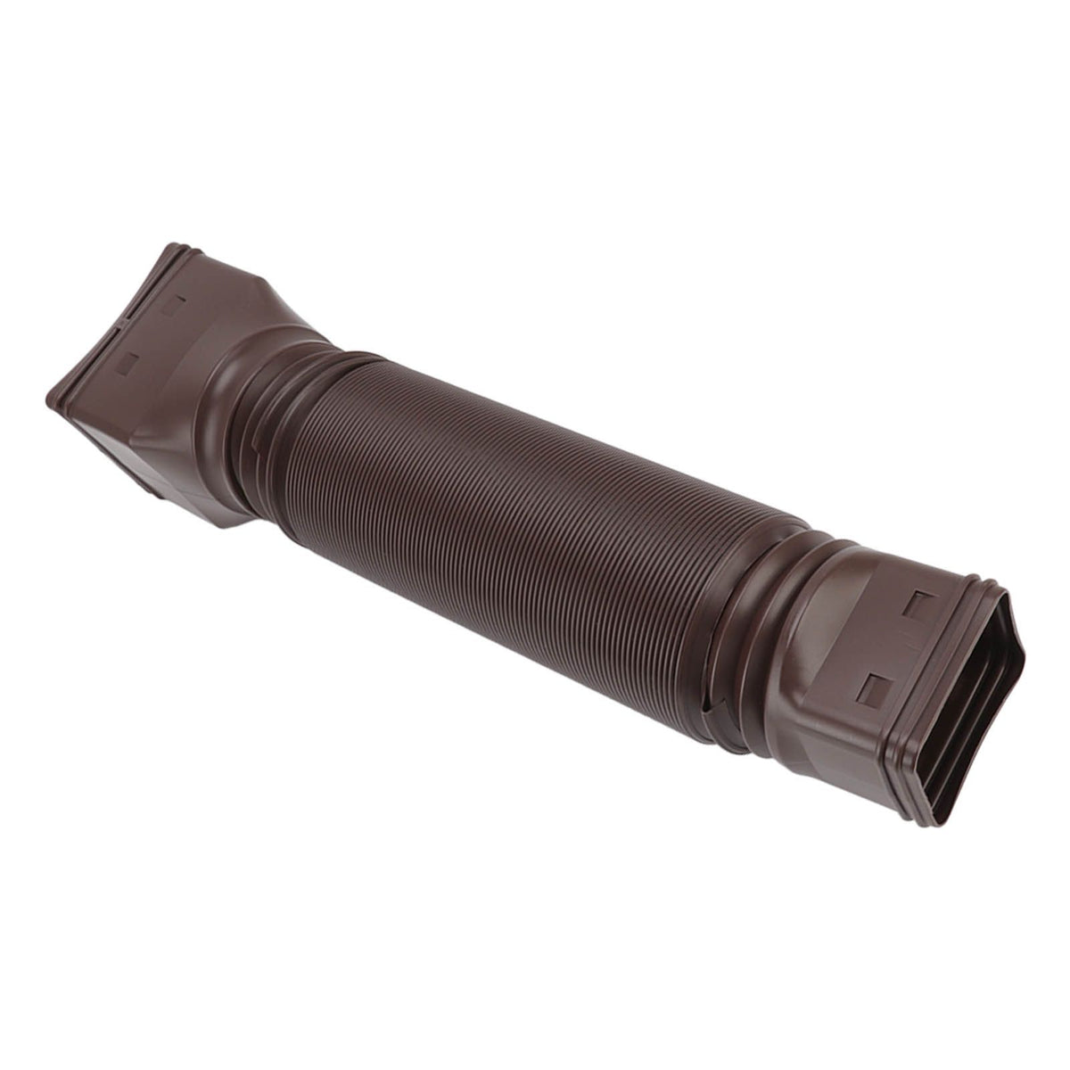 Downspout Extender Retractable Rain Gutter Drainage Pipe Down Spout Drain Extensions Brown
