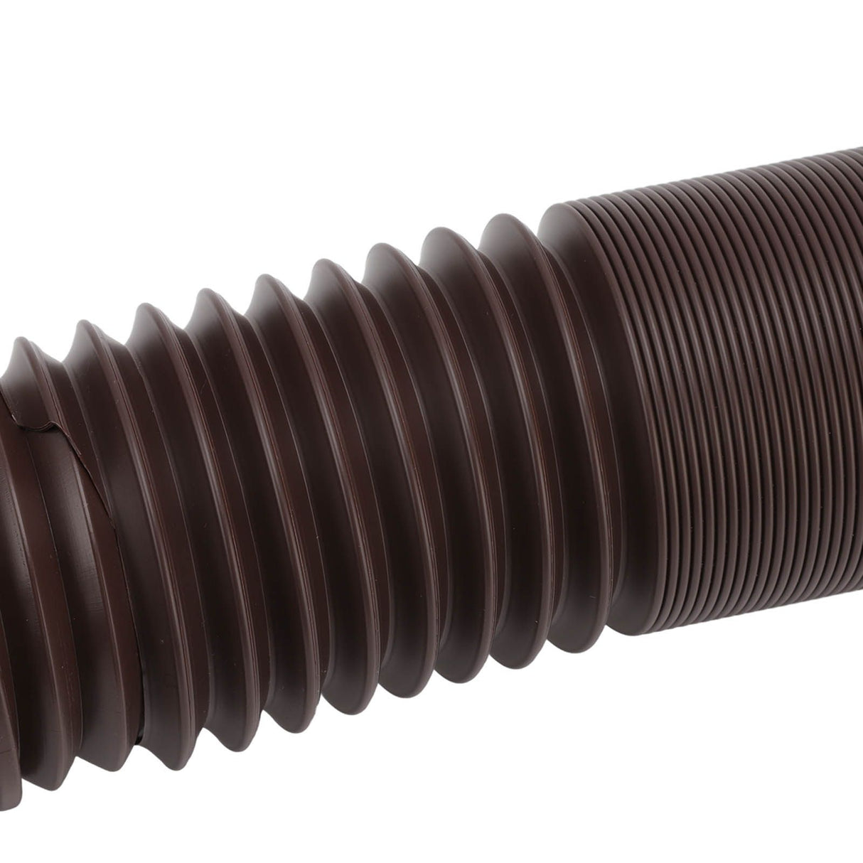 Downspout Extender Retractable Rain Gutter Drainage Pipe Down Spout Drain Extensions Brown