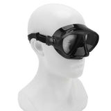 Diving Face Goggles Cover No Leakage Wide View Safe Tempered Glass Snorkeling Goggles
