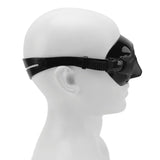 Diving Face Goggles Cover No Leakage Wide View Safe Tempered Glass Snorkeling Goggles - Low Angle