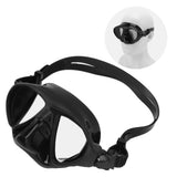 Diving Face Goggles Cover No Leakage Wide View Safe Tempered Glass Snorkeling Goggles