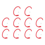 10 PCS Plastic Cow Nose Ring Large Cattle Breeding Nose Ring Livestock Nose Traction Rings