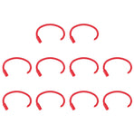 10 PCS Plastic Cow Nose Ring Large Cattle Breeding Nose Ring Livestock Nose Traction Rings