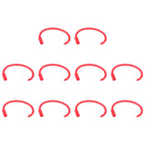 10 PCS Plastic Cow Nose Ring Large Cattle Breeding Nose Ring Livestock Nose Traction Rings