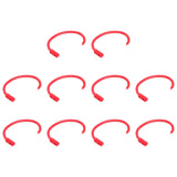 10 PCS Plastic Cow Nose Ring Large Cattle Breeding Nose Ring Livestock Nose Traction Rings