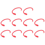 10 PCS Plastic Cow Nose Ring Large Cattle Breeding Nose Ring Livestock Nose Traction Rings - Extra Image