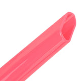 Swimming Snorkel Reduced Drag Silicone Swimming Breathing Tube with Adjustable Head Brace for Snorkeling Diving Pink
