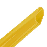 Swimming Snorkel Reduced Drag Silicone Swimming Breathing Tube with Adjustable Head Brace for Snorkeling Diving Yellow - Extra Image