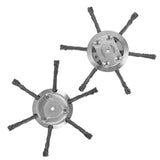 Steel Wire Grass Trimmer Head 6 Head Lawn Mower Trimmer Head Lawnmover Accessory 150mm 6 Blade Inner Hole 5.5mm - Extra Image